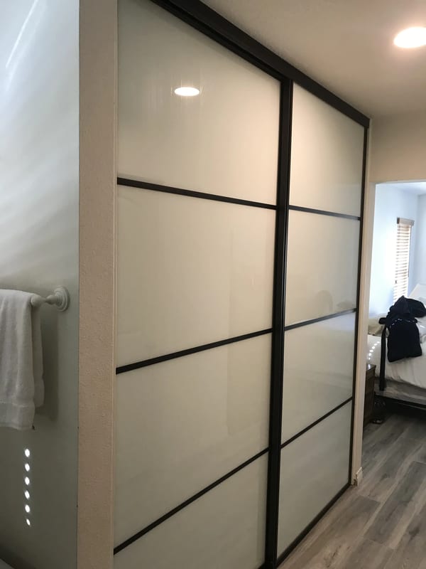 Custom closet doors — Master Door and Crown, Ventura County CA