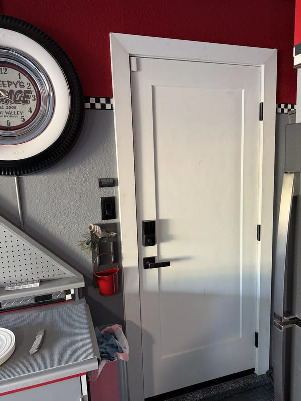 Custom wood entry door — Master Door and Crown, Ventura County CA